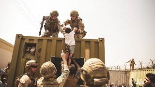 Evacuación en Kabul  /  Imagen: Captura de vídeo de Youtube
