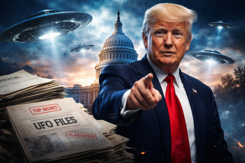 Donald Trump ordena desclasificar archivos de ovnis y vida extraterrestre: ¿qué hay detrás?