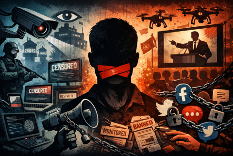 Vigilancia del discurso y control de la palabra: estas son las herramientas estatales que restringen la libertad de expresión