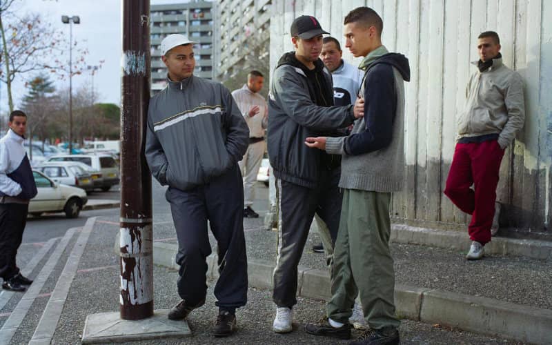 Jóvenes de origen inmigrante en París (Bladi)