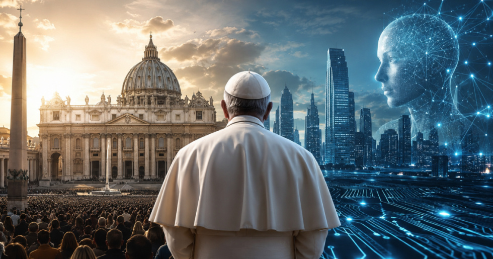 Dios te salve de la IA: Roma frente a Silicon Valley