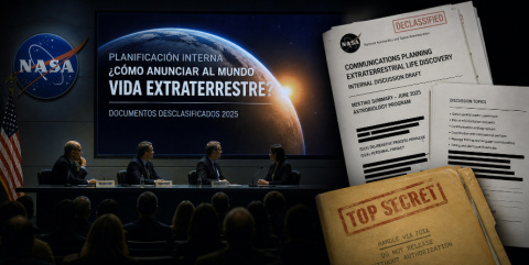 La NASA prepara el anuncio del &ldquo;primer contacto&rdquo;: documentos desclasificados descubren planes internos para anunciar vida extraterrestre