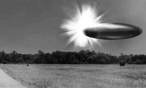 As&iacute; a apareci&oacute; un ovni seg&uacute;n testimonios recogidos por el FBI  /  Imagen: Gobierno USA