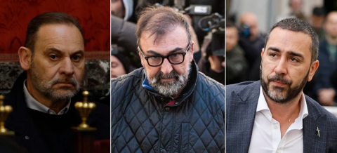 &Aacute;balos, Koldo y V&iacute;ctor de Aldama  /  Imagen: RR.SS.