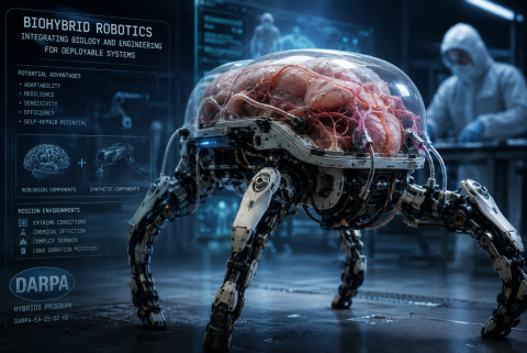 El Pent&aacute;gono impulsa la fusi&oacute;n entre biolog&iacute;a y rob&oacute;tica para crear los primeros robots vivos