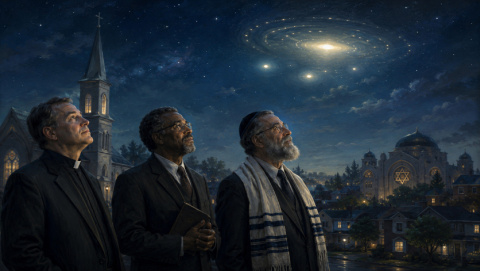 Los extraterrestres no acabar&iacute;an con Dios: la encuesta que desafi&oacute; uno de los grandes mitos de la ufolog&iacute;a