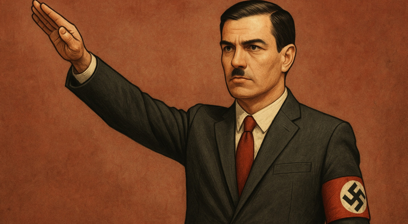 ¡Heil Sánchez!: Ensayo sobre tiranos, democracias autoritarias, antisemitismo fanático y el nacimiento del “IV Reich”