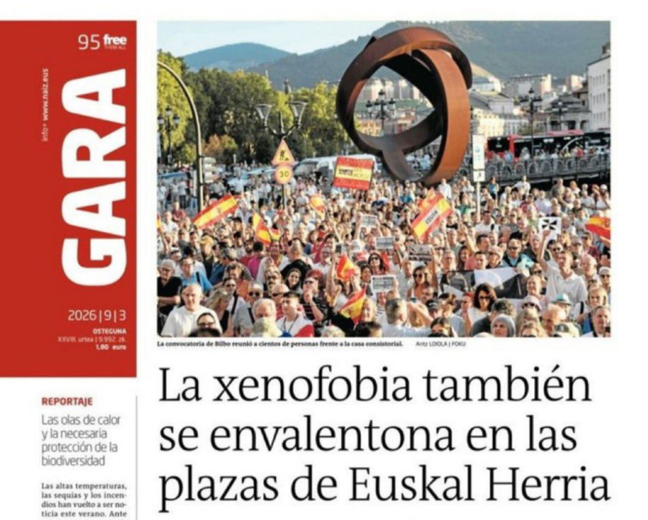 Un peri&oacute;dico miserable: "Gara" y la fabricaci&oacute;n period&iacute;stica de la xenofobia