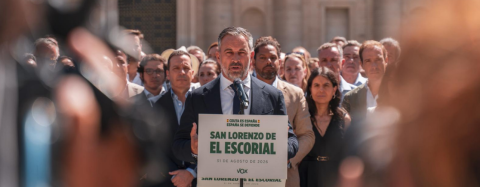 Santiago Abascal: “Pedro Sánchez se ha convertido en un lacayo de Marruecos”