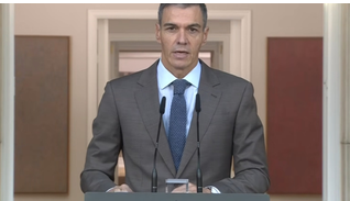 Declaraci&oacute;n institucional del presidente del Gobierno, Pedro S&aacute;nchez