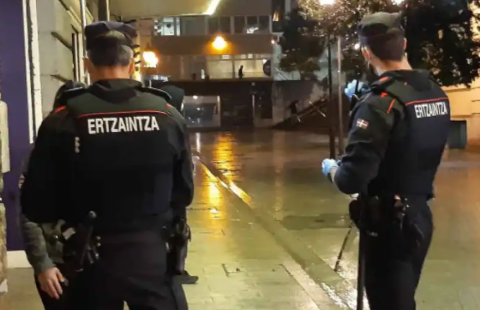 El Gobierno nacionalsocialista vasco (PNV-PSOE) pone a ertzainas de paisano al servicio del movimiento independentista Kilometroak