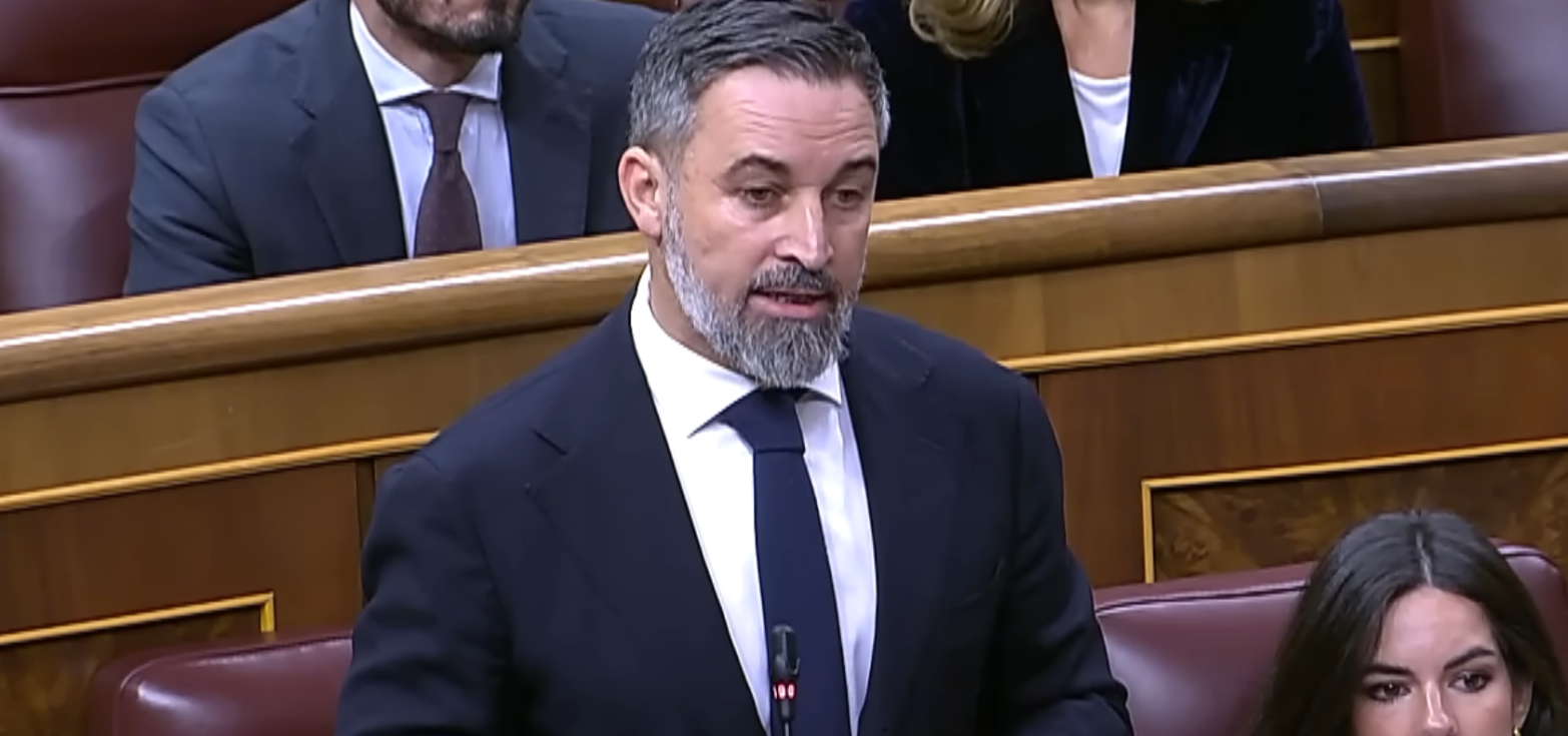 Santiago Abascal hace balance del último año del tirano Pedro Sánchez